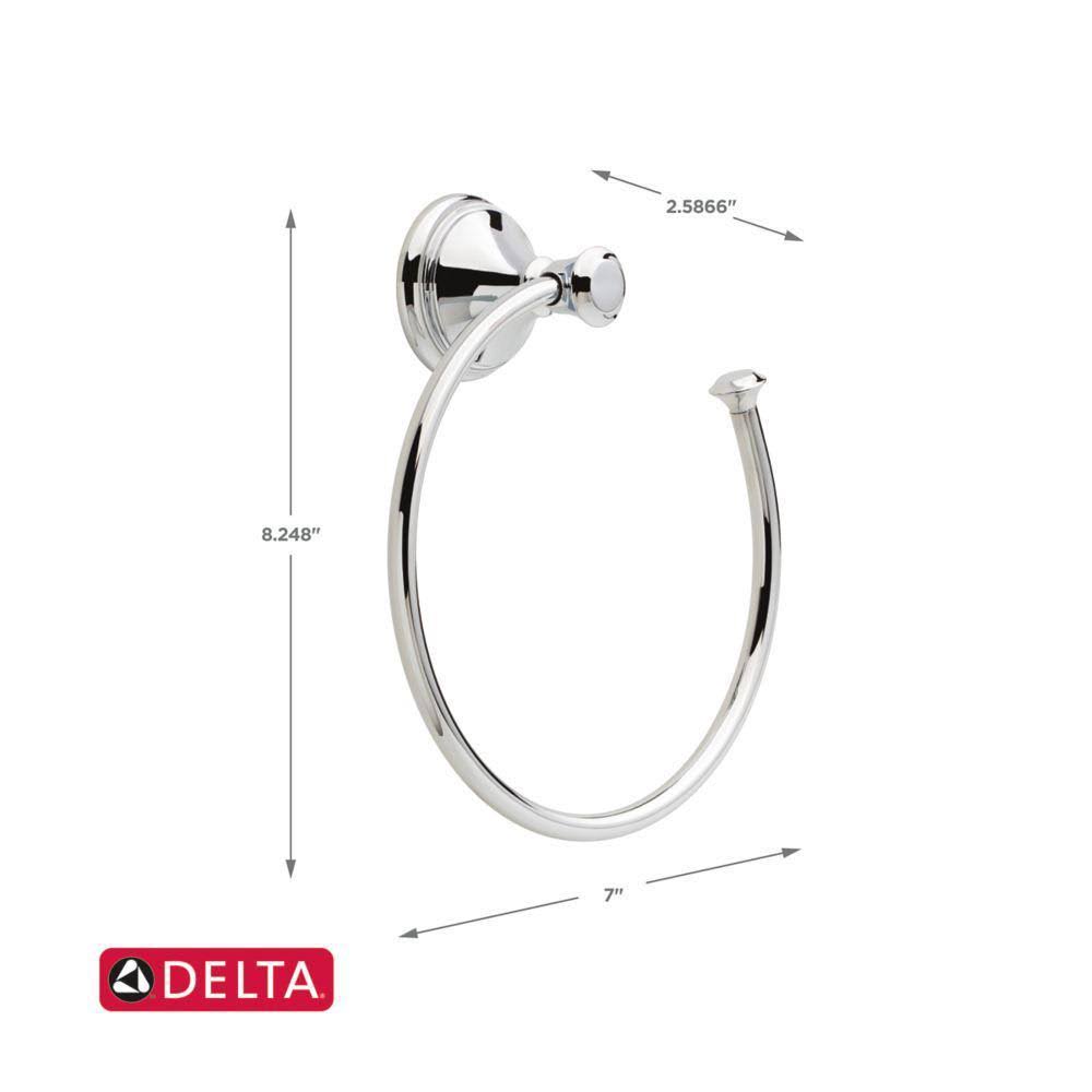 5 Piece Polished Chrome Bathroom Hardware Set H8910