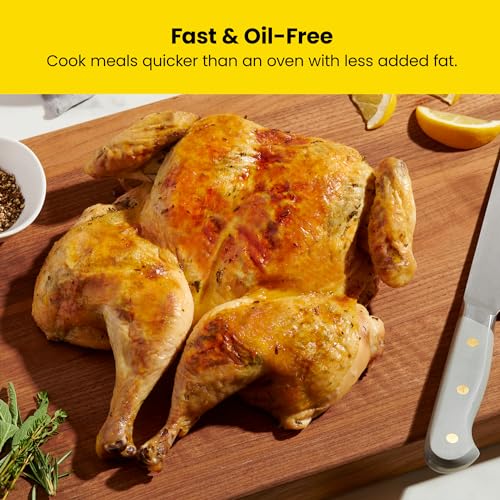XL 8-Qt Nonstick Stainless Steel Air Fryer W820