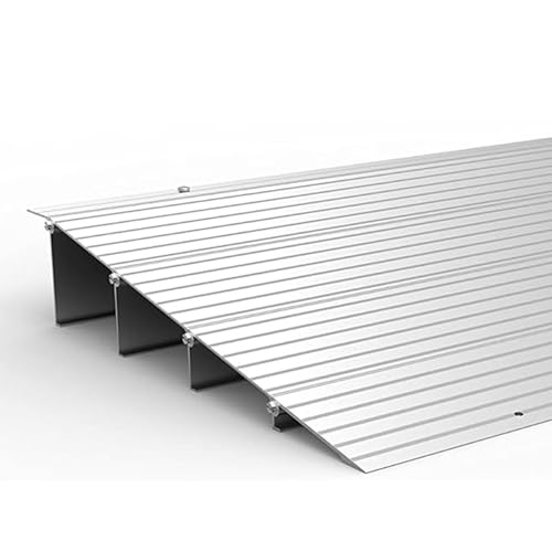 Portable Self Supporting Aluminum Modular Entry Threshold Ramp, 6 Inch B97701