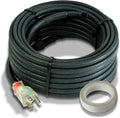 Self-Regulating Heat Cable with Built-in Thermostat 60 feet G306