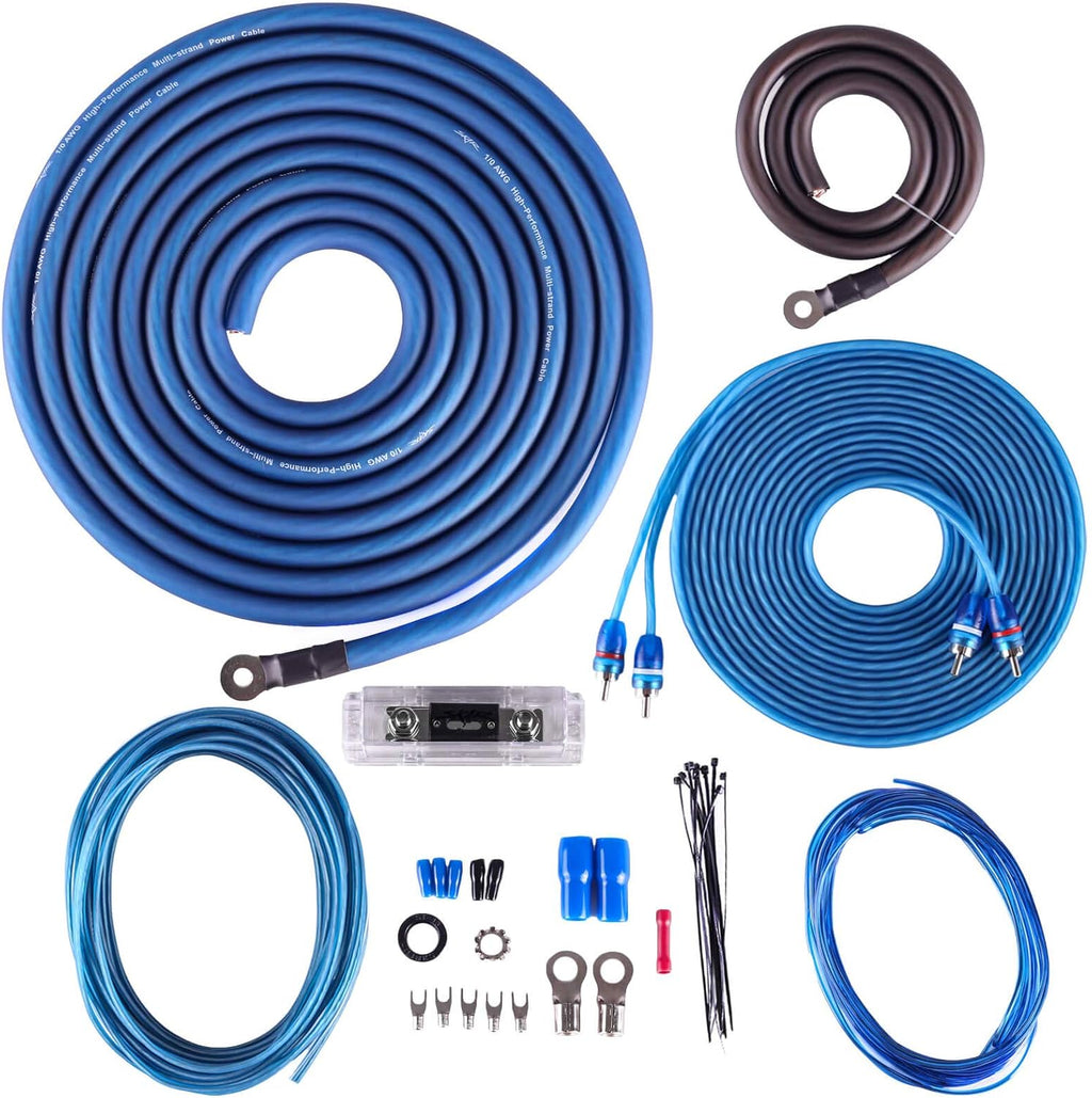 1/0 Gauge CCA Amplifier Installation Wiring Kit J2541