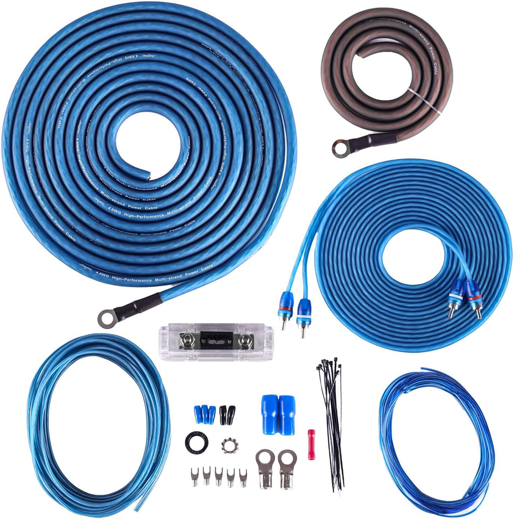 1/0 Gauge CCA Amplifier Installation Wiring Kit E320
