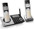 Silver/Black DECT 6.0 Expandable Cordless Phone with 2 Handsets X26096