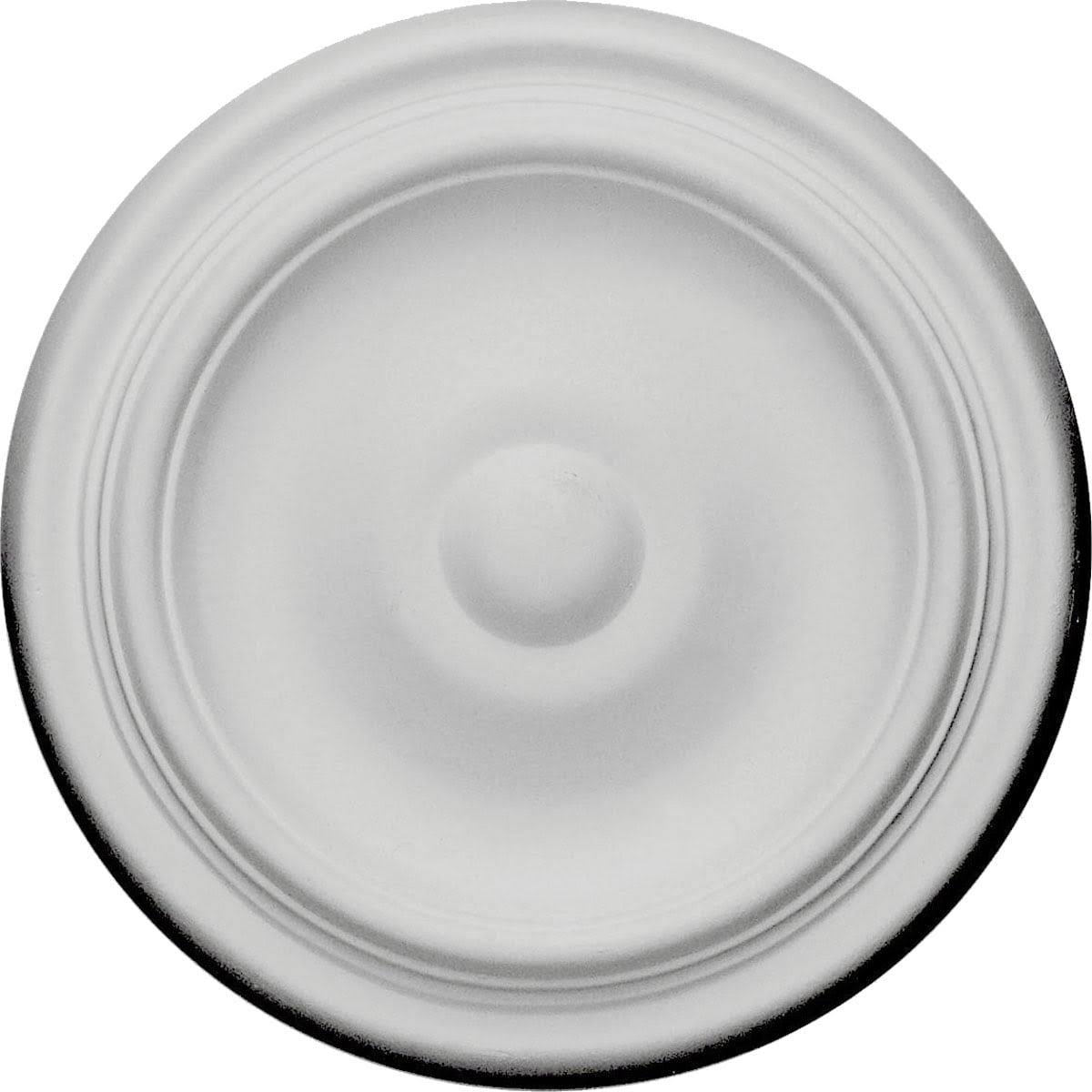 9 5/8 inch x 1 1/8 inch Hand-Painted Ceiling Medallion D52853