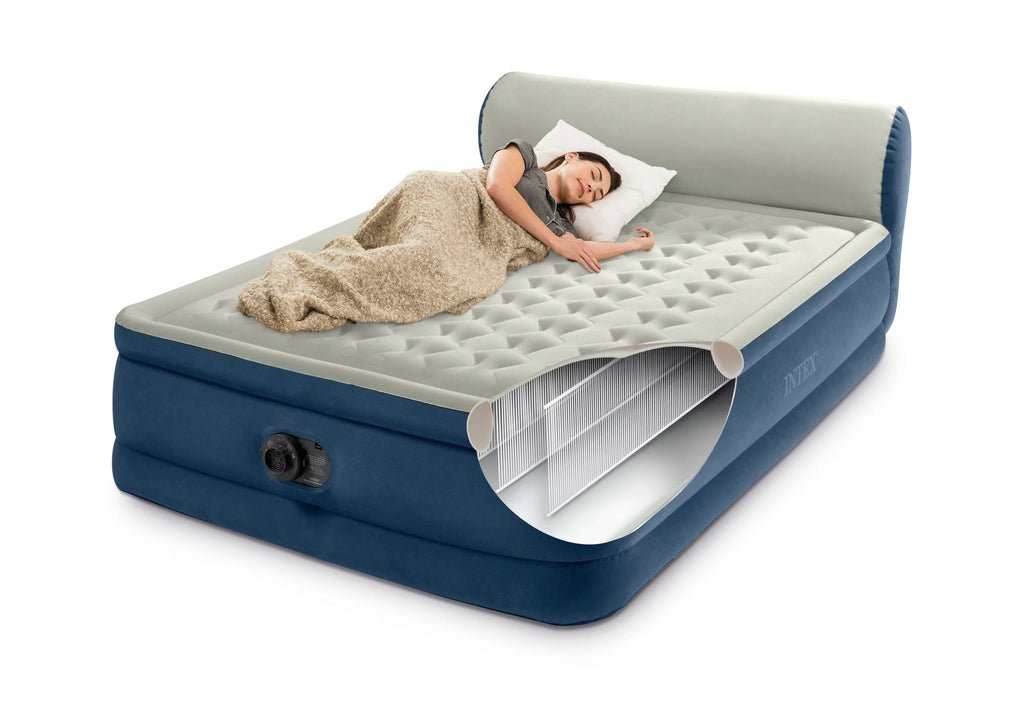 Queen Air Bed with Built-in Pump Y3998