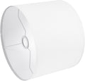 Large 13" x 13" x 11" Natural Linen Drum Lamp Shade E340825