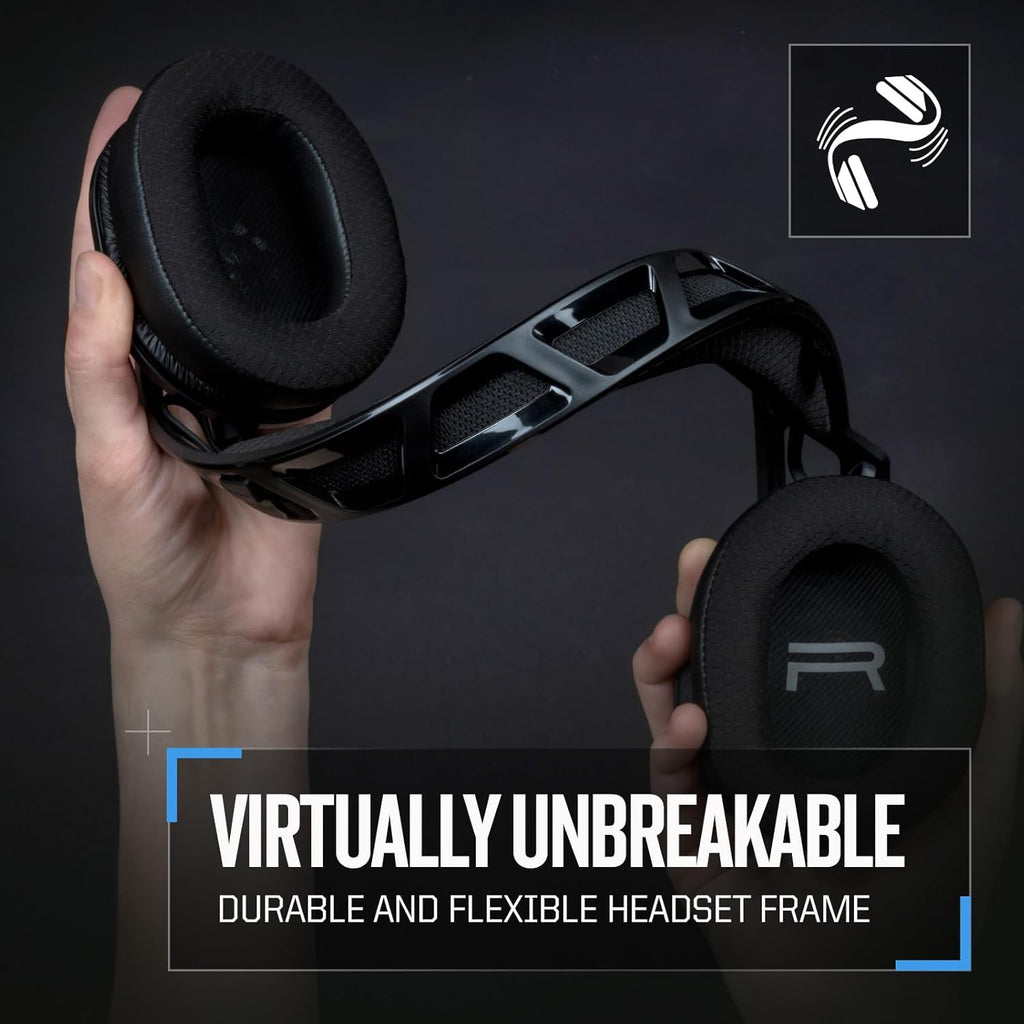 Ultralight Wireless Gaming Headset with Removable Noise Canceling Microphone B536