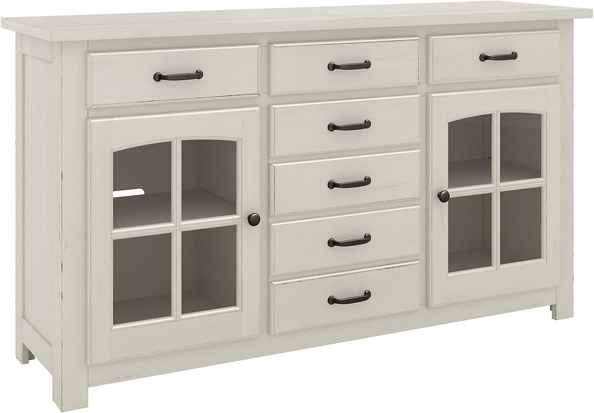 White Buffet Cabinet H6544