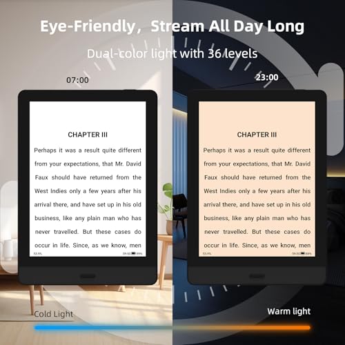 Black 6-Inch E-Ink Tablet with 32GB Storage R753013