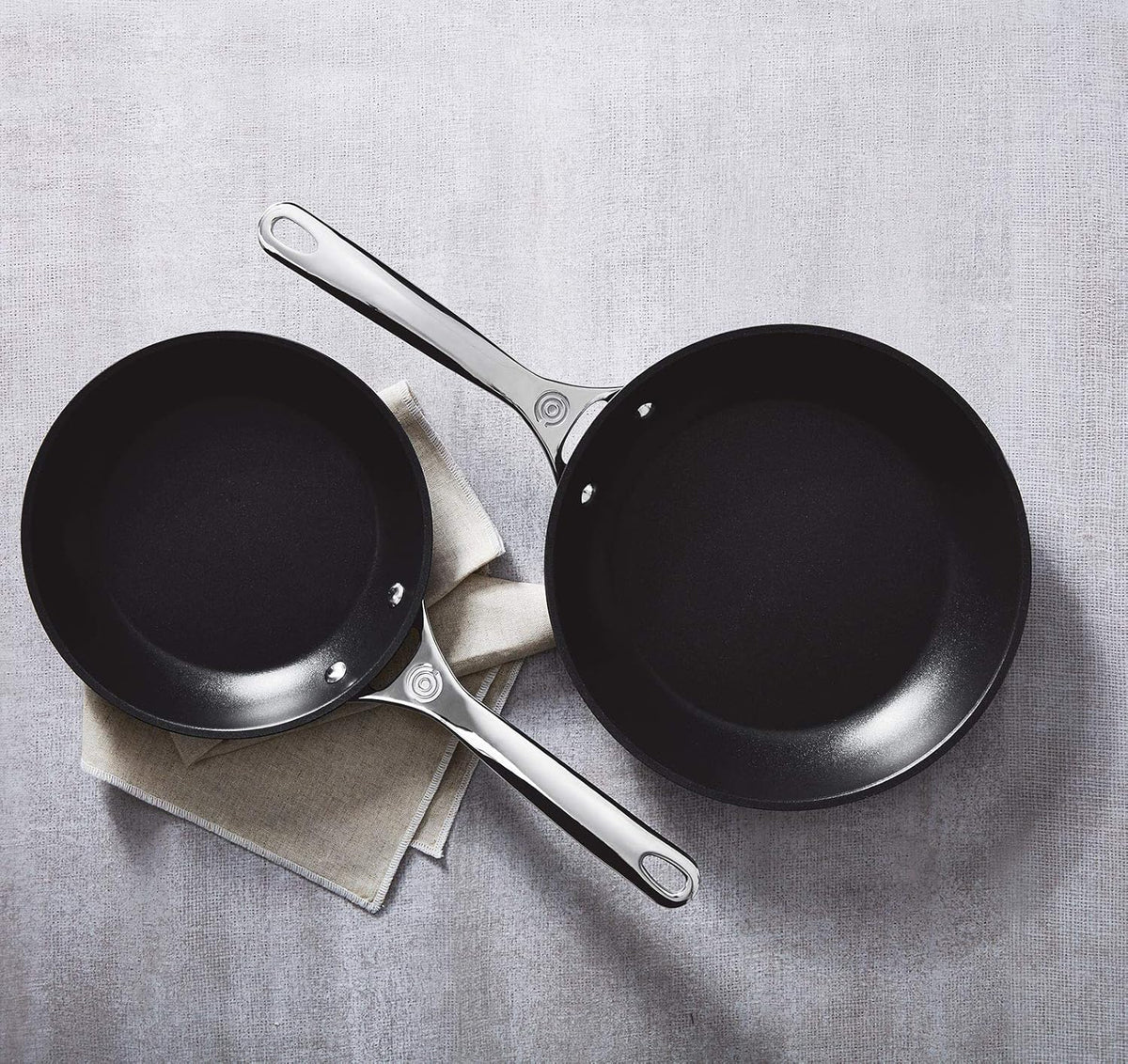 Enameled Cast Iron and Nonstick 8 Piece Cookware Set R554694