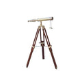 Handcrafted Nautical Decor Floor Standing Telescope Y8825
