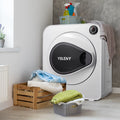 White 13.2 lbs Stainless Steel Portable Electric Dryer G80673