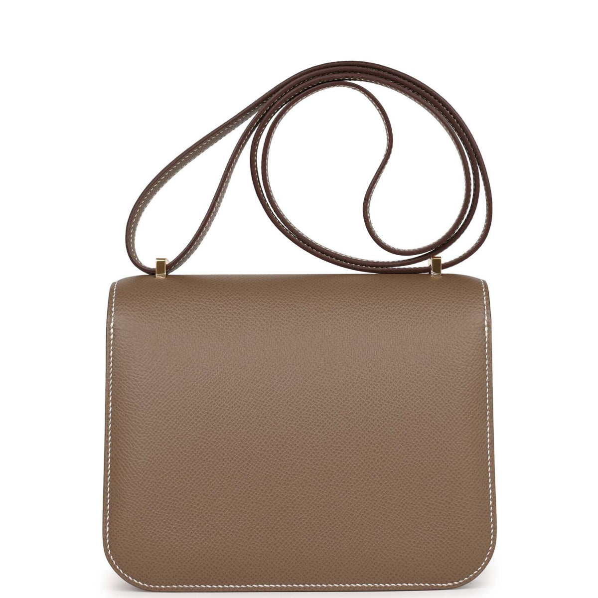Etoupe Epsom Leather Shoulder Bag N637790