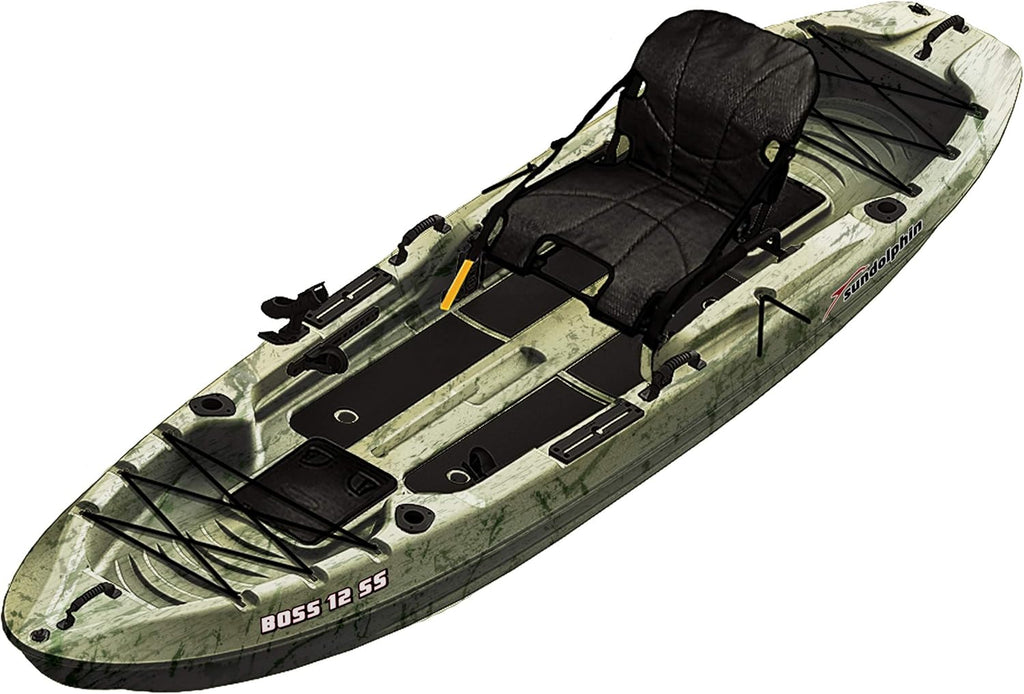 12 ft Sit On Top Fishing Kayak with Paddle X29120