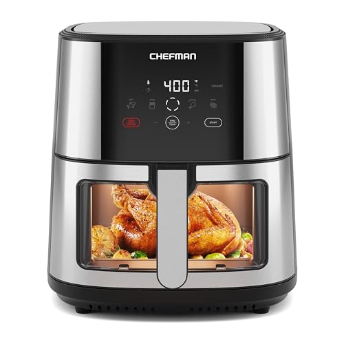 XL 8-Qt Nonstick Stainless Steel Air Fryer W820