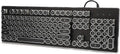 Black 104 Keys Wired Mechanical Gaming Keyboard H6798