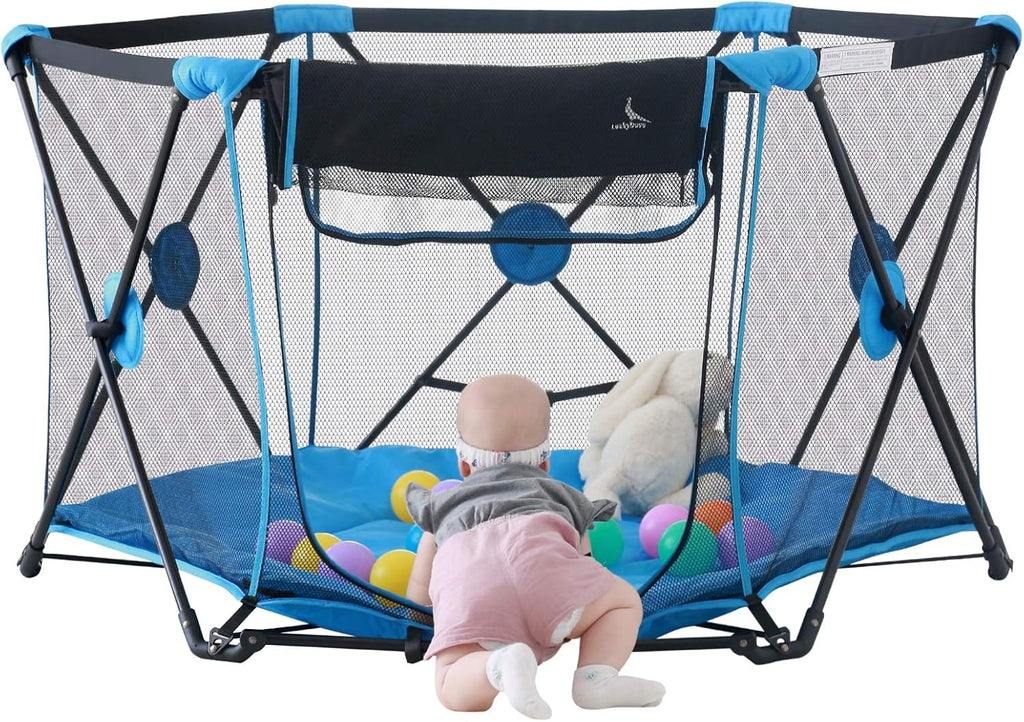 Portable Playpen with Carrying Bag, Foldable A59881