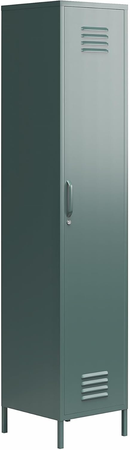 Hunter Green Metal Storage Cabinet U3147