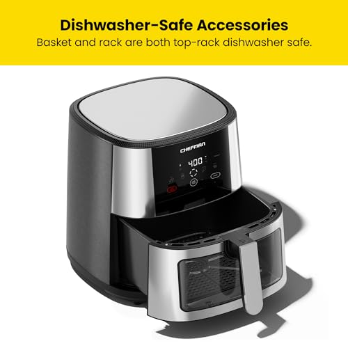 XL 8-Qt Nonstick Stainless Steel Air Fryer W820