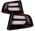 Black Tinted Tail Lights Brake Lamps Replacement Z2638