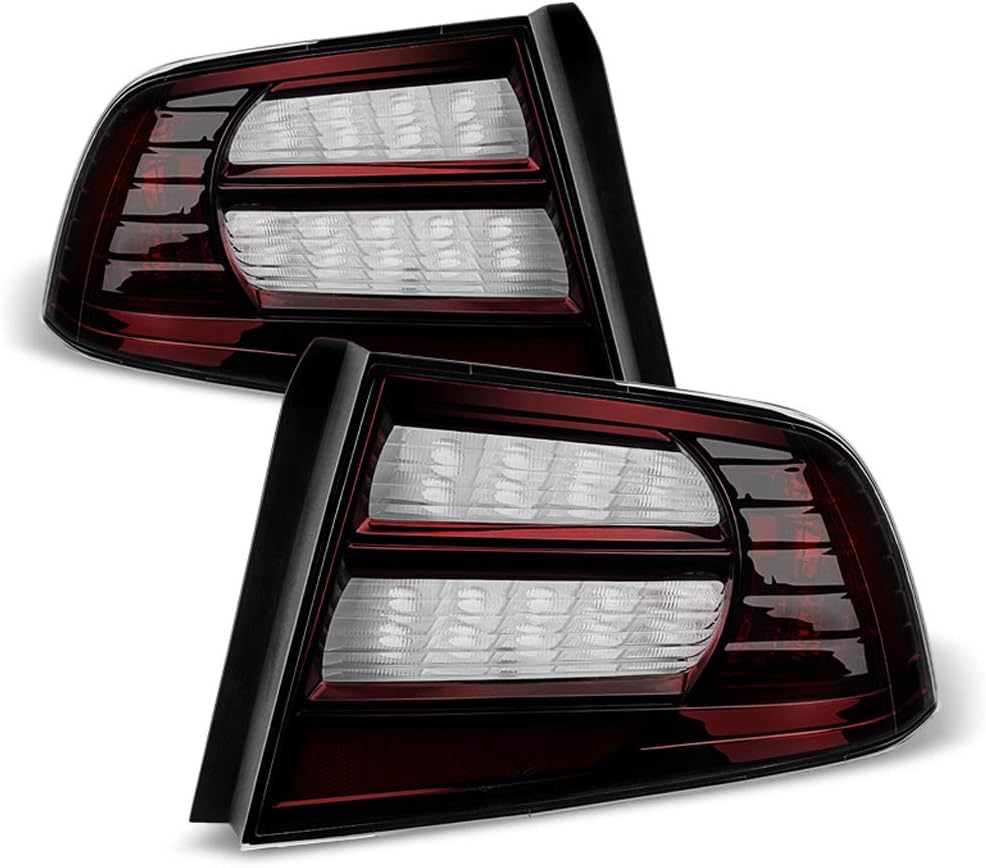 Black Tinted Tail Lights Brake Lamps Replacement Z2638