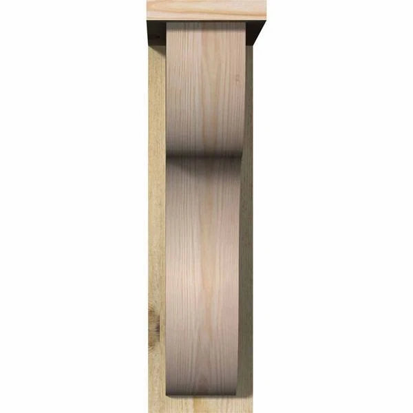 22H Douglas Fir Corbel with Backplate V165429