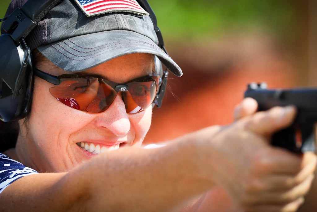 Shooting Glasses with 1.75 Magnification Black Frame E8315