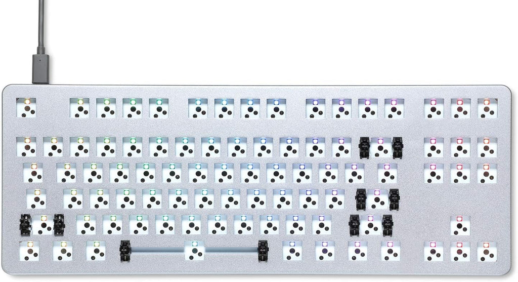 Mechanical Keyboard 87 Key Hot-Swap RGB Backlighting Aluminum Frame B19412