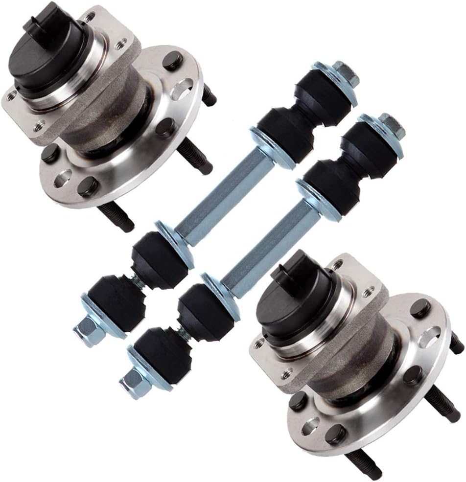 4pcs Suspension Kit Front Sway Bar End Link Wheel Hub Bearing R1221
