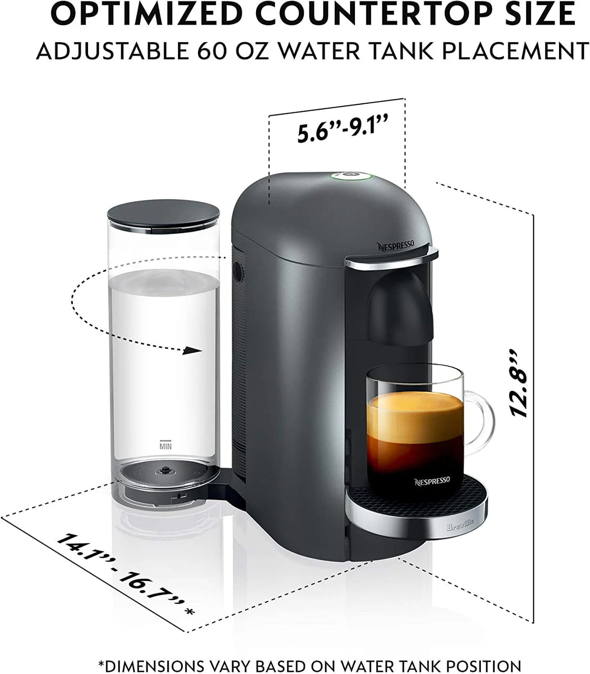 Silver Coffee and Espresso Maker H7087
