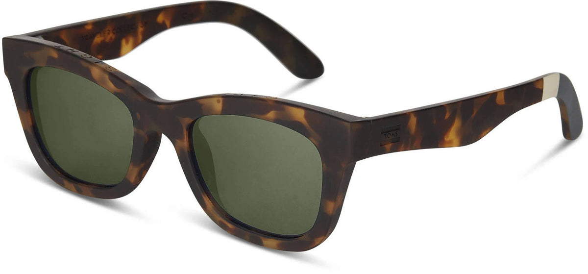 Matte Blonde Tortoise Polarized Sunglasses N3214