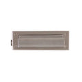 10 in x 3 in Satin Nickel Mail Slot F73502