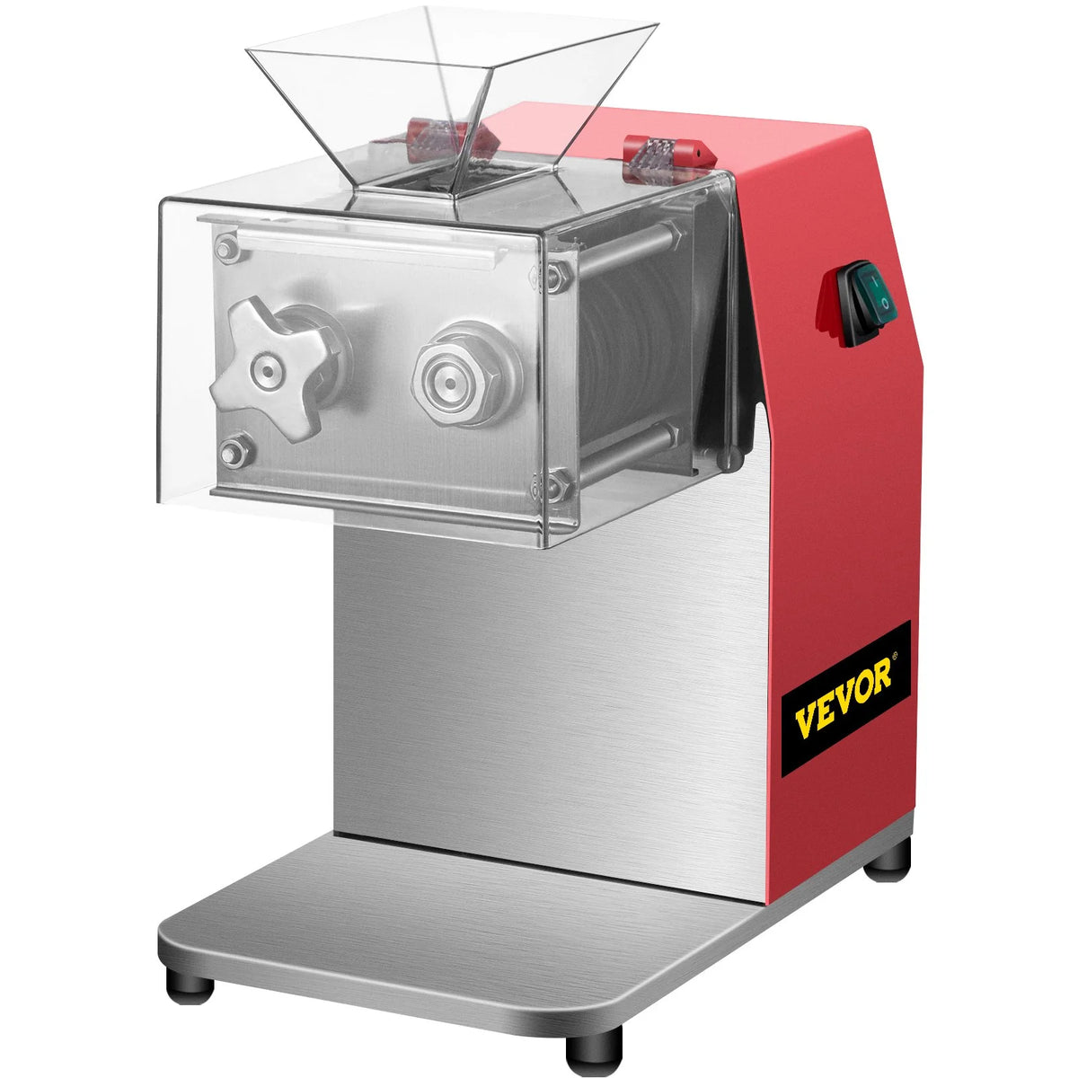 Red Electric Stainless Steel Meat Cutter with 3.5mm Blade I74169