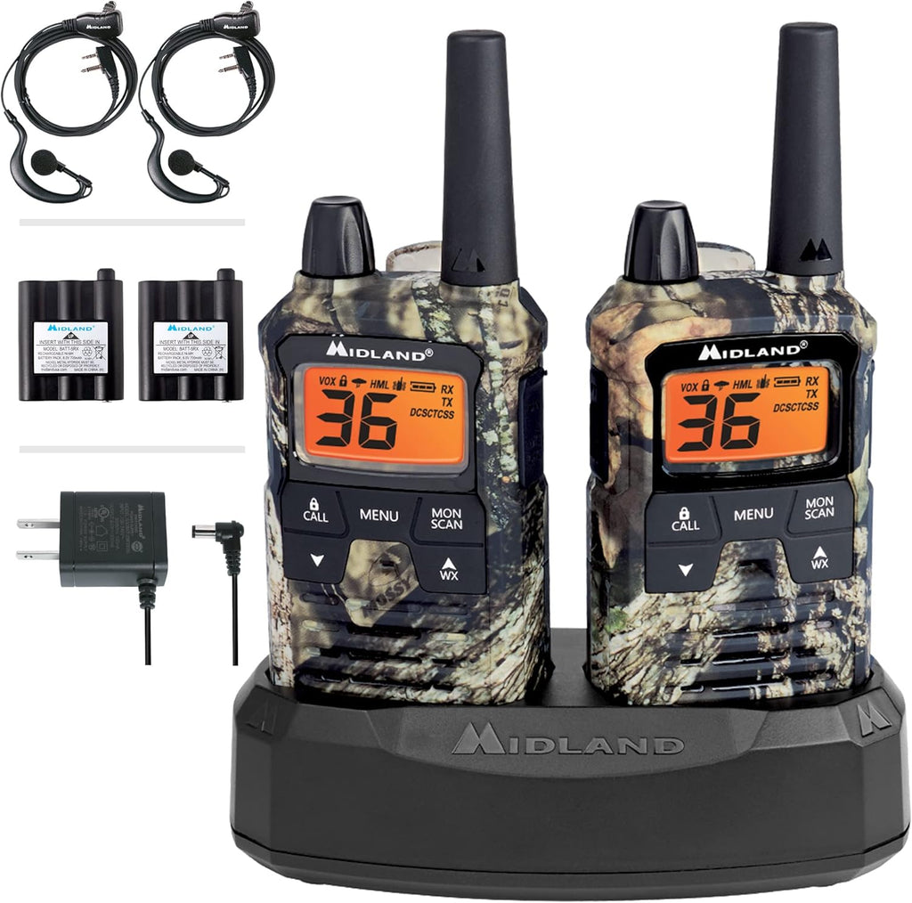 Black/Silver 6 Radios GMRS Two Way Radio I7710