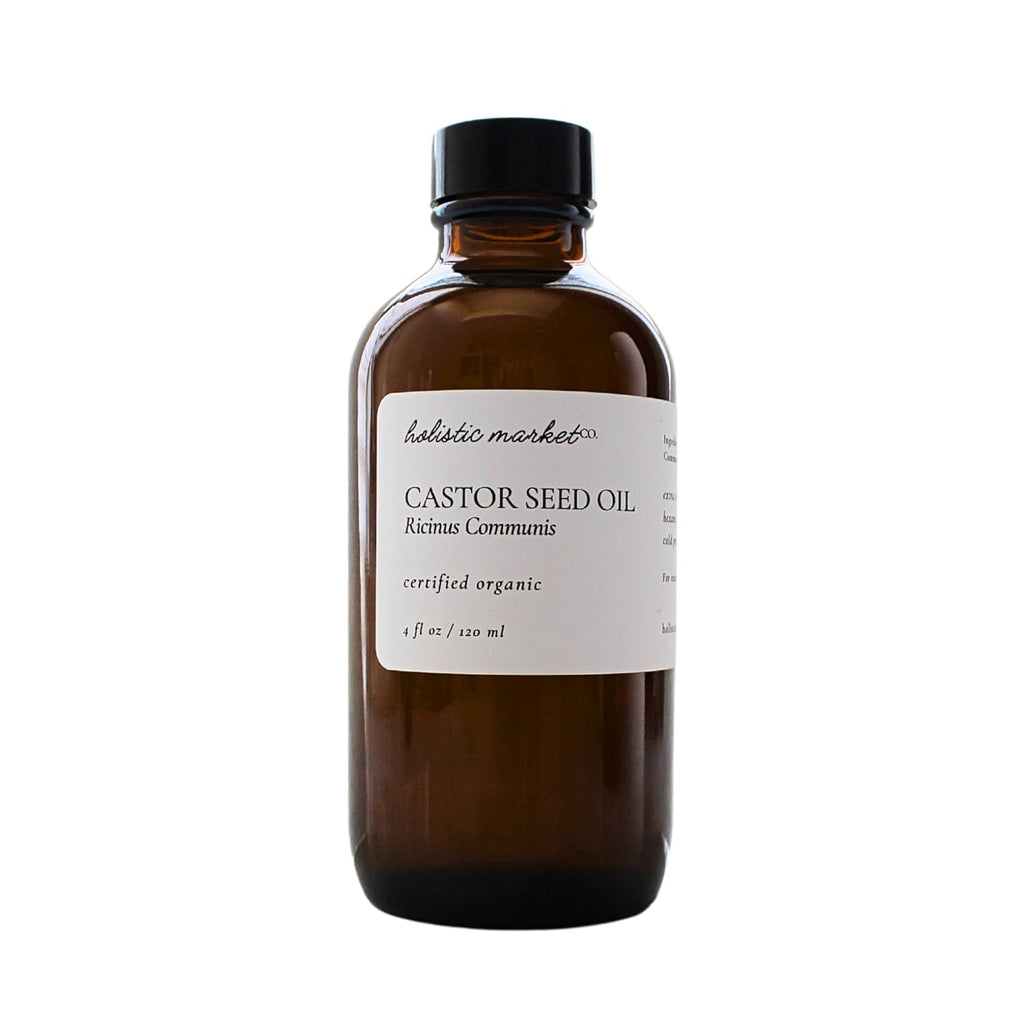 Certified Organic 100% Pure Cold Pressed Hexane Free Extra Virgin Castor Oil H4998