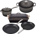 Enameled Cast Iron and Nonstick 8 Piece Cookware Set R554694
