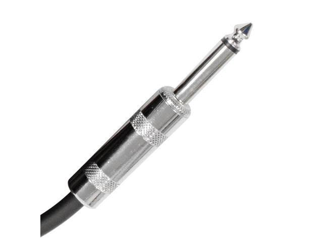 8 Pack of 10 Foot Multi-Color Right Angle to Straight Guitar Cables N347610