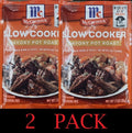 Slow Cooker Pot Roast Seasoning Mix Savory Herbs & Spices 1.3oz 2 PACK F46178