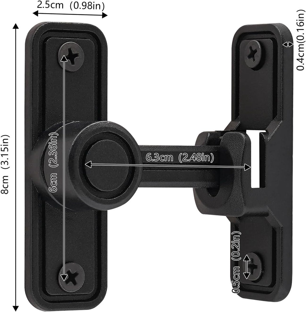 2 Pack Heavy Duty Barn Door Latch P771