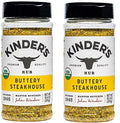 Organic Buttery Steakhouse Seasoning Rub, 10.4 Ounce (2 Pack) F176280