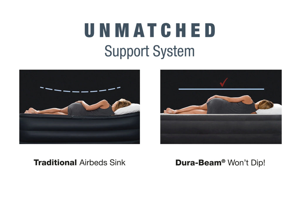 Queen Air Bed with Built-in Pump Y3998