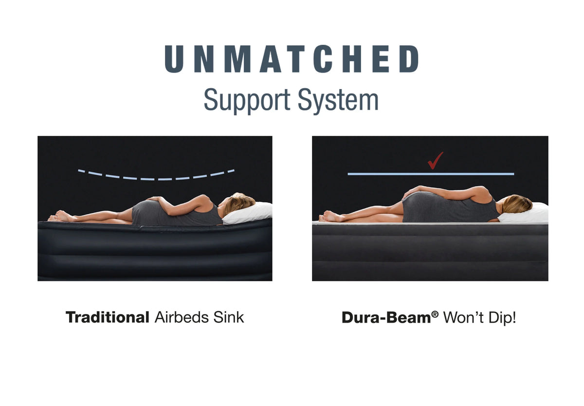 Queen Air Bed with Built-in Pump Y3998