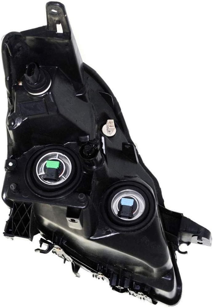 2008 2009 Nissan Altima Headlight Assembly Pair Black O235