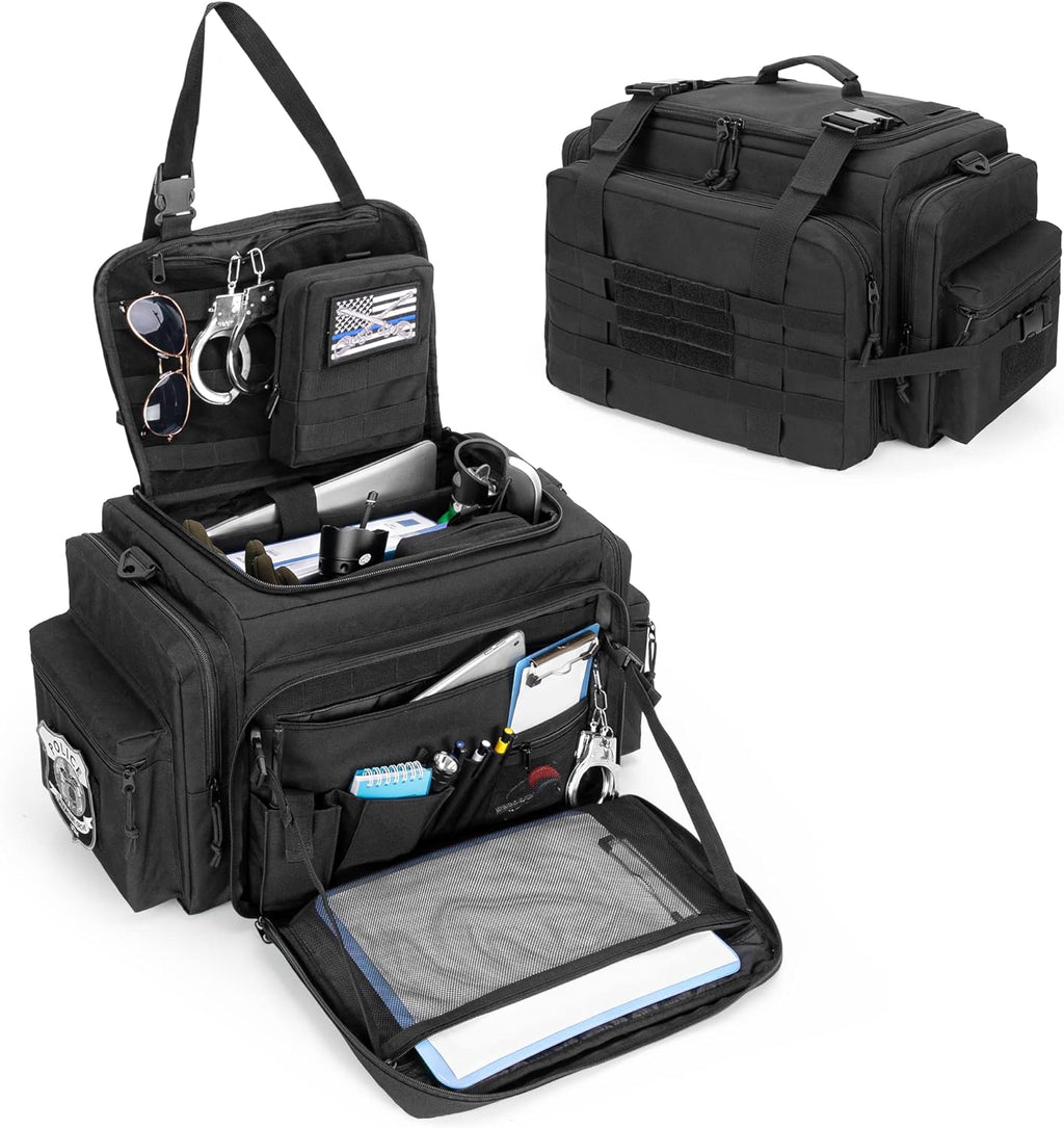 Black MOLLE Compatible Patrol Bag E129746