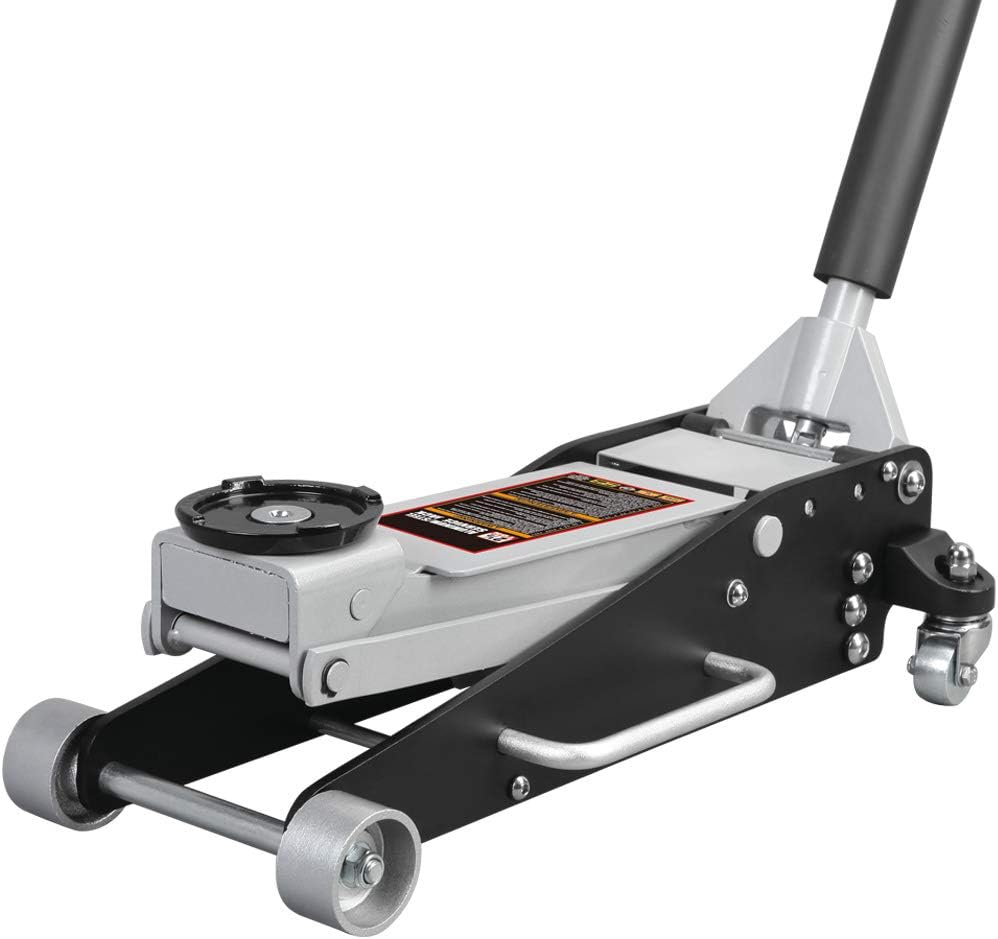 Hydraulic Low Profile Aluminum and Steel Racing Floor Jack, 2.5 Ton Capacity R177510