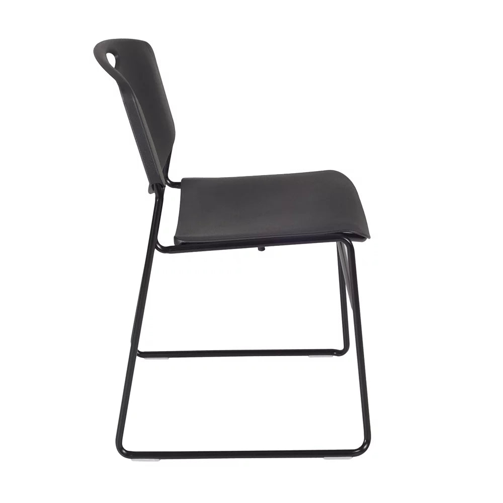 48" Round Breakroom Table & 4 Stack Chairs G637