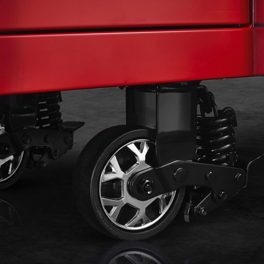 73 in. x 25 in. Red Roll Cab Z27817