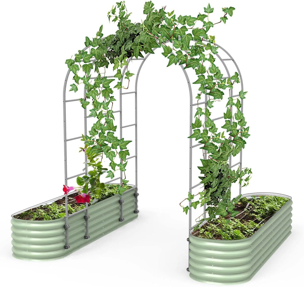 Modular Arched Trellis System Triple Section 6.0' Long O89441