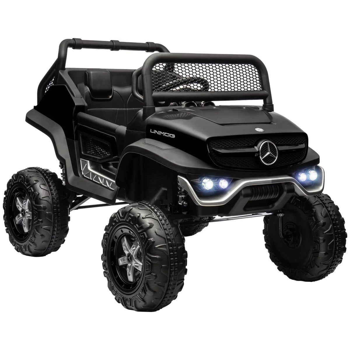 Black 12V Battery Powered Ride on Truck N52853