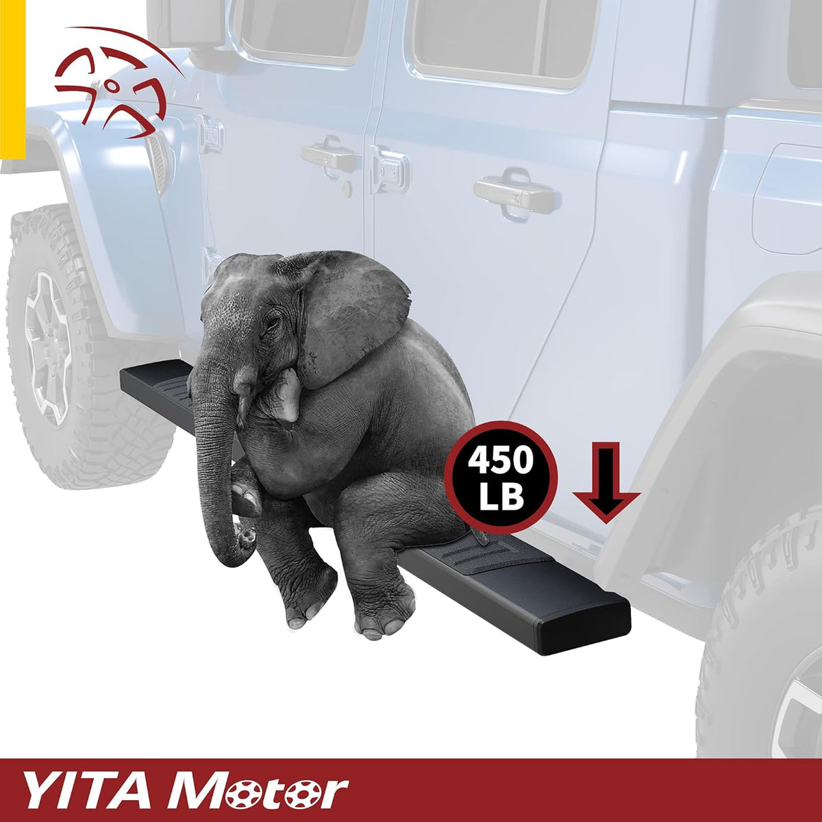 6 inches Aluminum Side Step Running Boards H5957